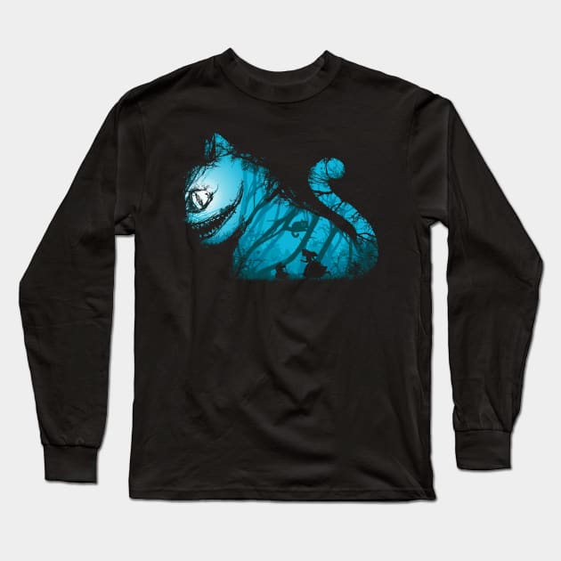 My crazy cat Long Sleeve T-Shirt by Donnie